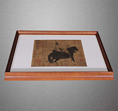 德化书画装裱配框服务案例